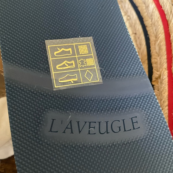 GUCCI 
Canvas Logo Lace-Up Platform Espadrilles 36 Greggio Grege - Picture 14 of 15